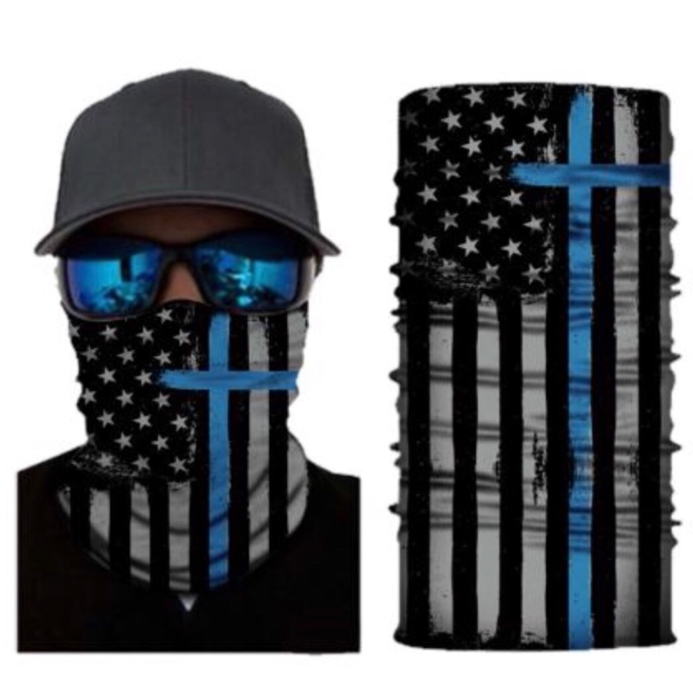Police Face Mask Gaiter New